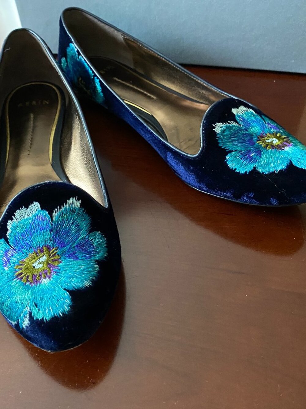 Aerin Velvet Flats